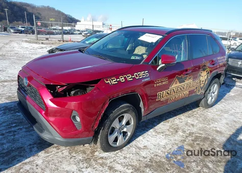 2021 Toyota Rav4 Hybrid Xle from USA, damaged, VIN 4T3RWRFV3MU044363